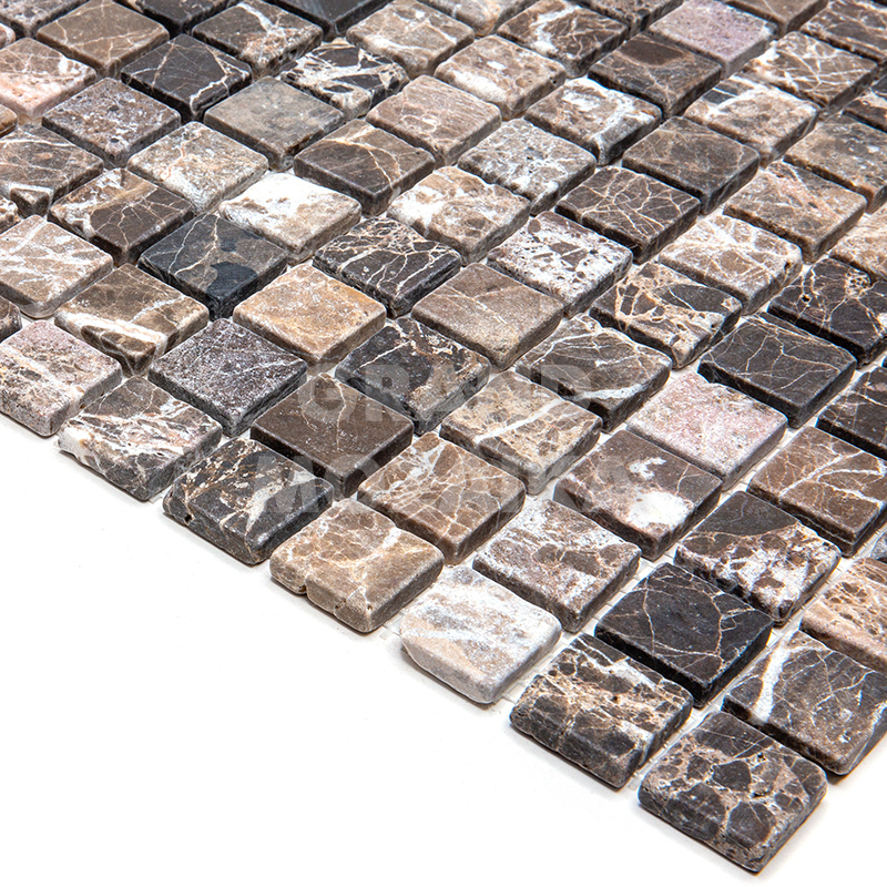 Мозаика 7M022-25T (Emperador Dark) серия Adriatica