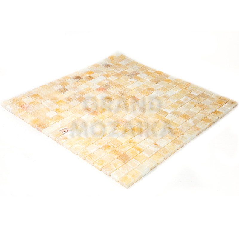 Мозаика 7M073-15P (M073-FP) (Onyx Yellow) серия Adriatica