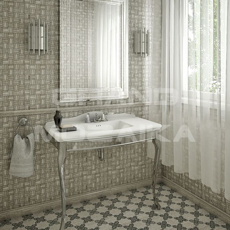 Мозаика PNT (WHITE-BLACK) серия Pantheon Skalini