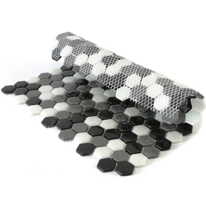 Мозаика STP-BK005-HEX серия Steppa