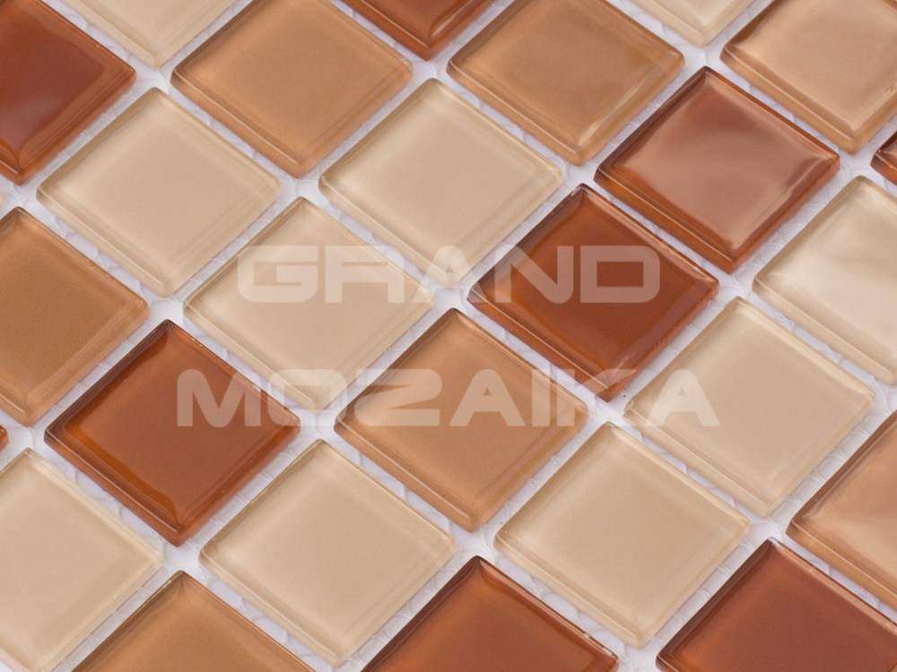Мозаика Cristal Marrone серия Cristal