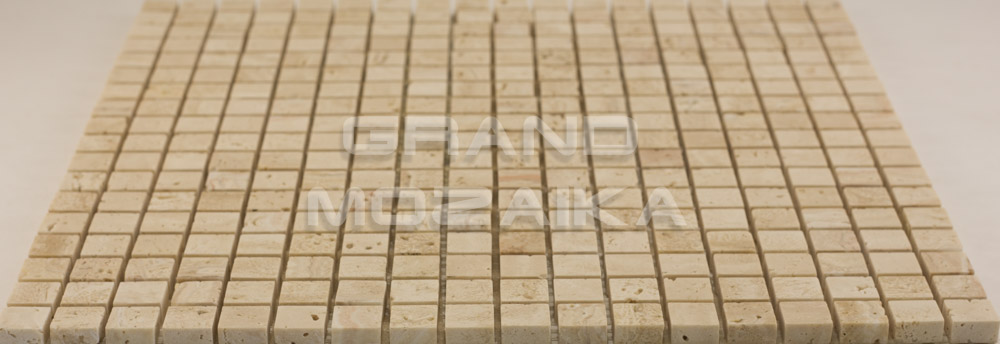 Мозаика АМ-11П (Travertine) серия Marble