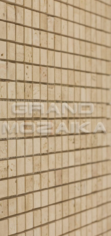 Мозаика АМ-11П (Travertine) серия Marble