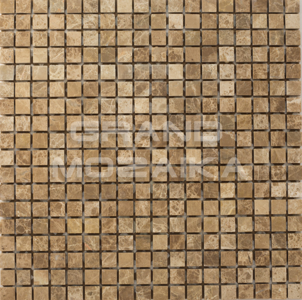 Мозаика АМ-4П (Emperador Light) серия Marble
