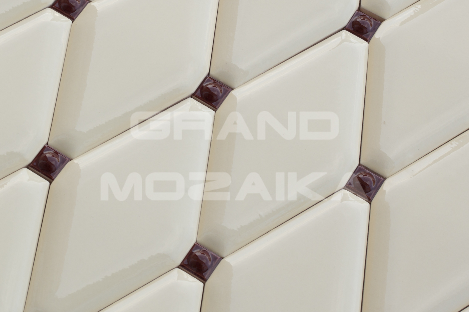 Мозаика TR-1028A+PF12 серия Rombos