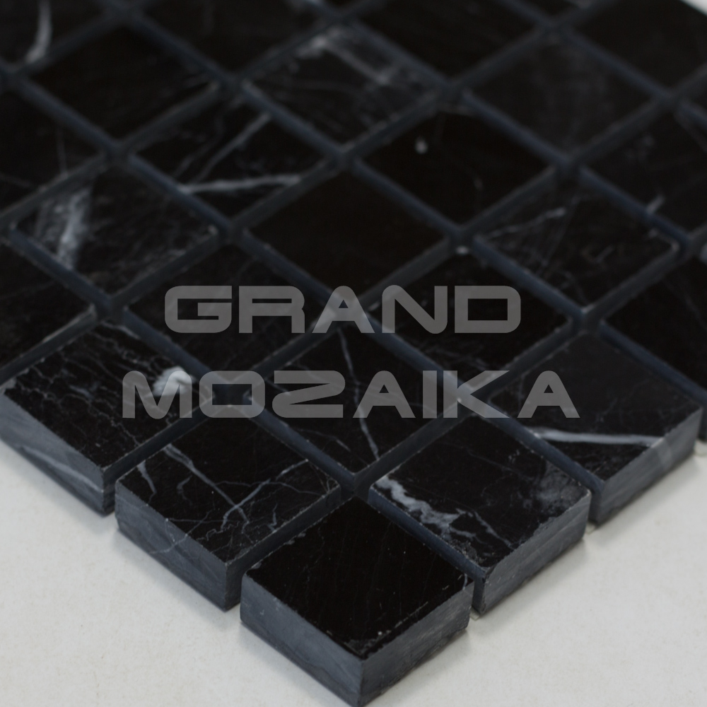 Мозаика BLACK SILK 23*23 серия Anatolian Stone