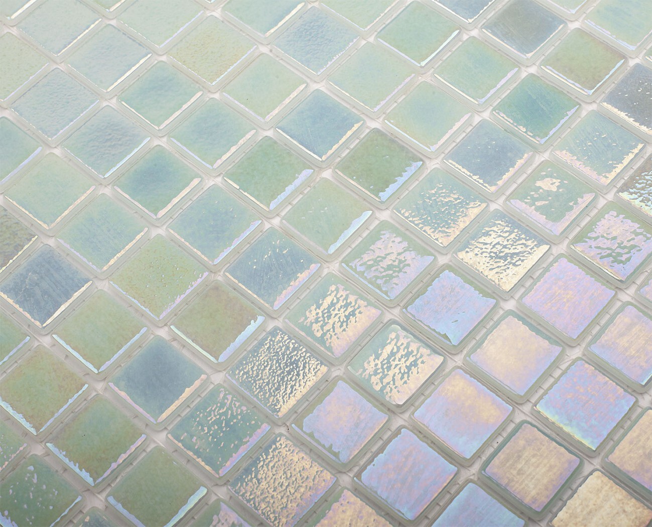 Мозаика 554 сетка серия Shell Glass