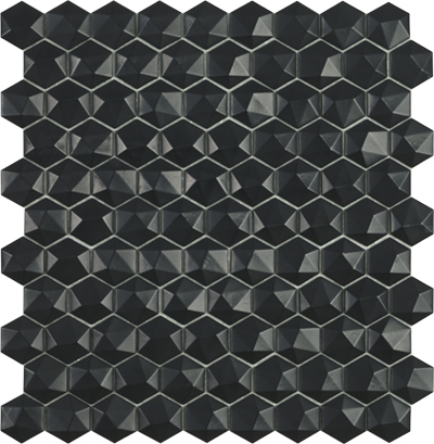 Мозаика Matt 903D Hex Black серия Nordic