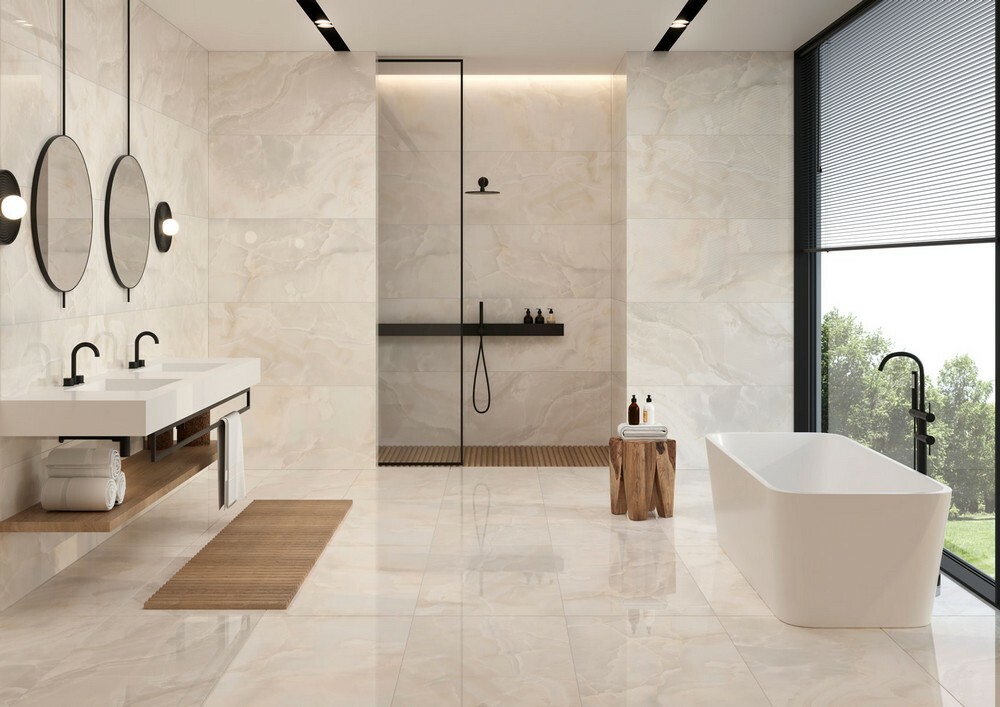 Плитка Afyon Light 60x120 Polished серия Palacio