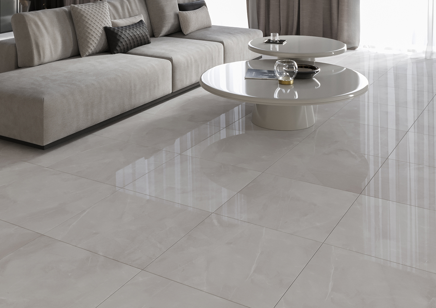 Плитка Armani Bianco 60x60 Polished серия Oasis
