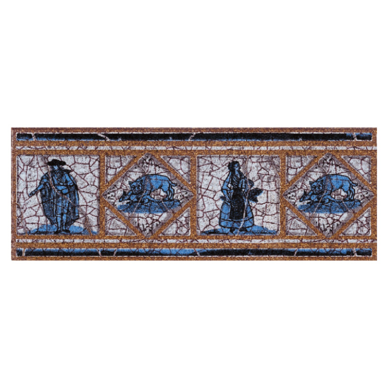 Подступенок CADAQUES AZUL Вставка-подступенок 12х33 серия Natural