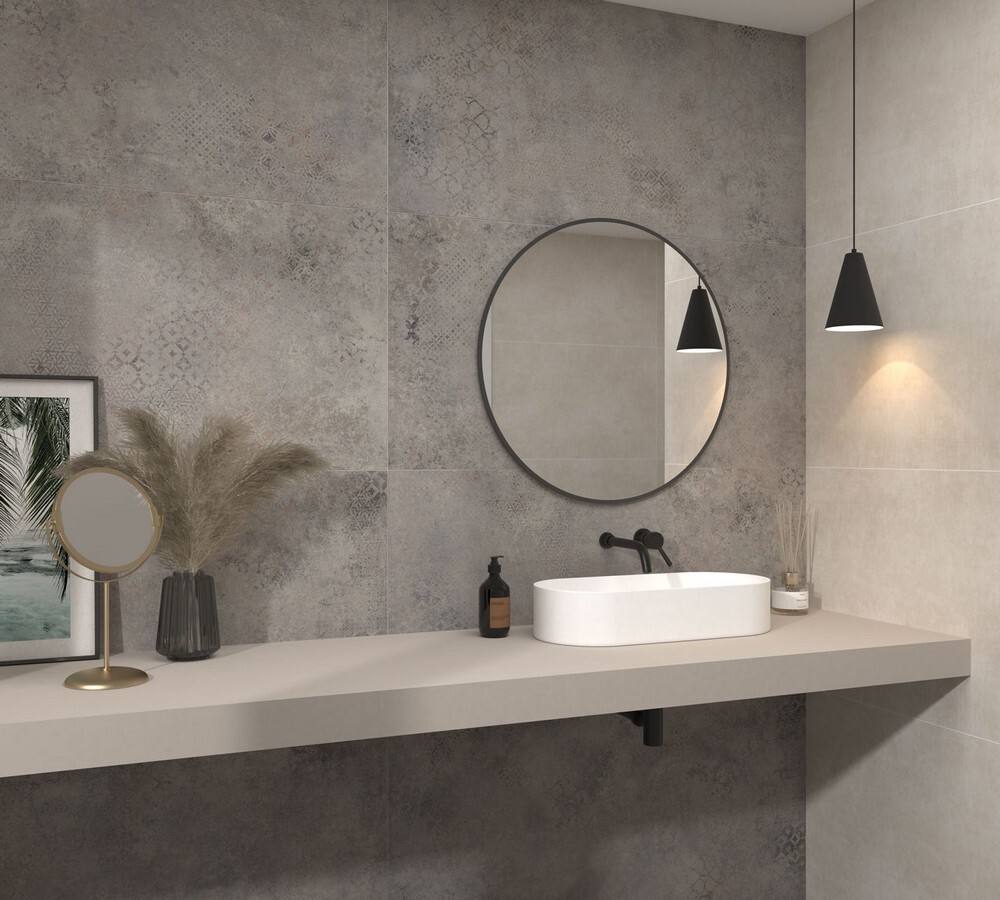 Плитка ALPHA BEAT GRAY 60.8х60.8 серия Alpha Beat