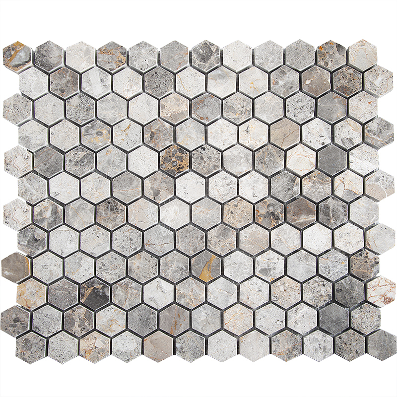 Мозаика Hexagon VLgP 23x23 (305X265X8) серия Wild Stone