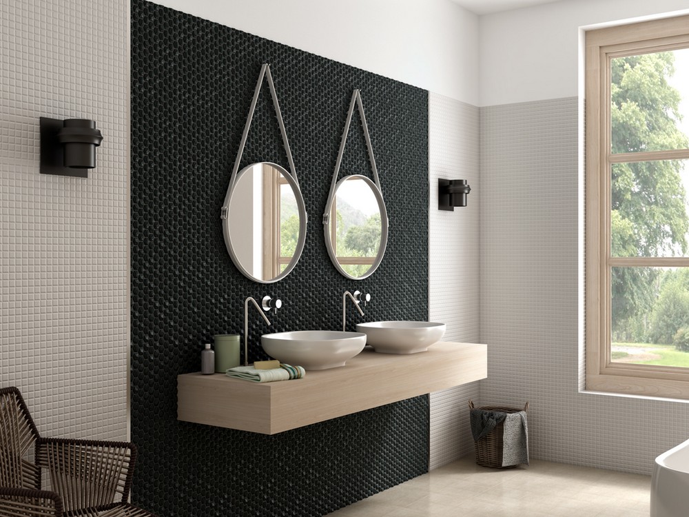 Мозаика Matt 903D Hex Black серия Nordic