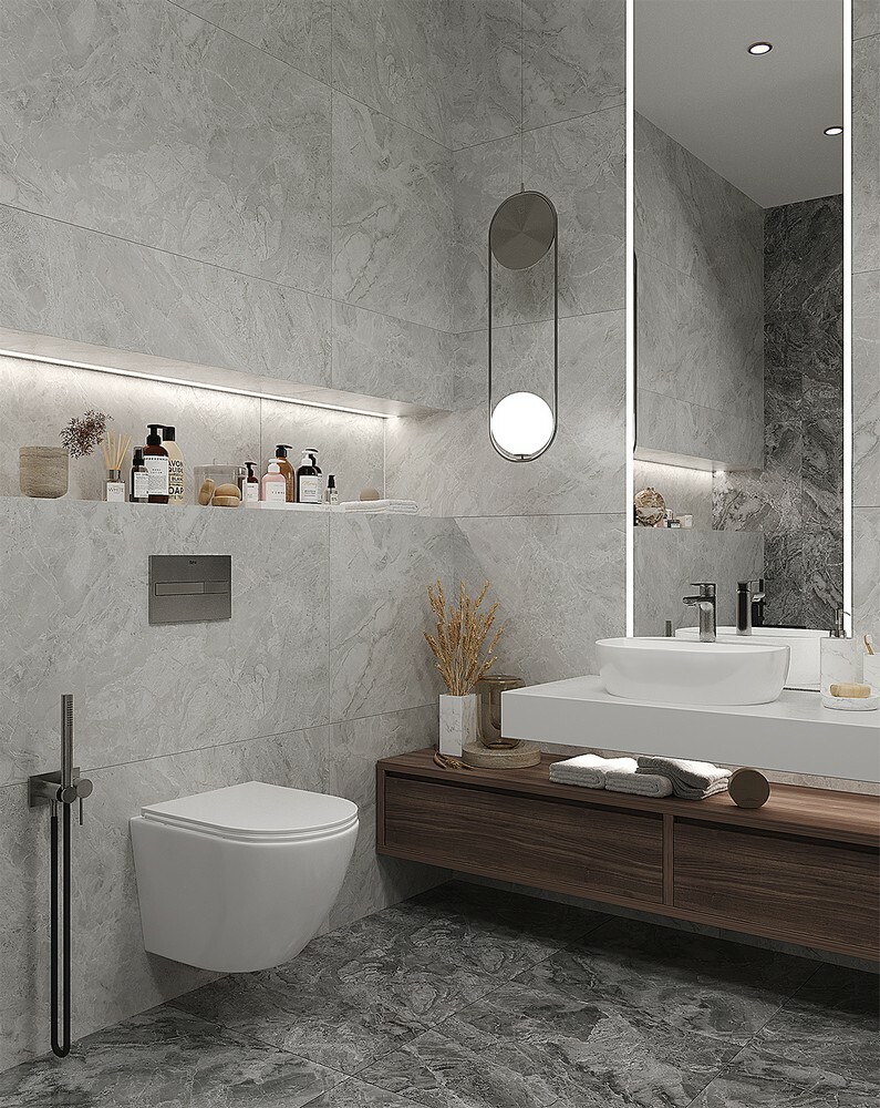 Плитка Omani Gris 60х60 Polished серия Oasis