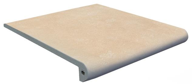 Ступени PELDANO STONE OCRE Фронтальная ступень 33X33Х4 серия Stone V