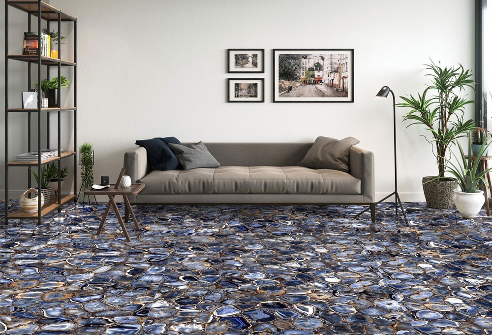 Плитка Rock Azul 60x120 High Gloss серия Palacio