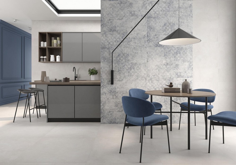 Плитка ROYAL TREND BLUE 33.3x100 серия Brienz