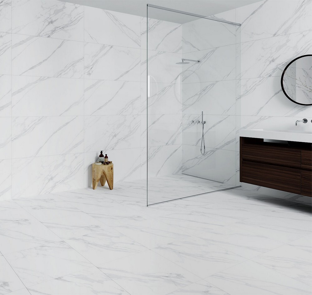 Плитка Statuario Calipso 60x120 Matt серия Silk