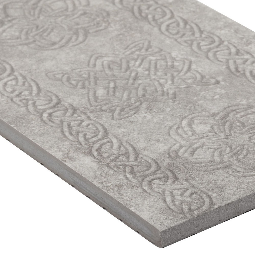 Подступенок STONE GRIS Декор подступенник 15x33 серия Stone V