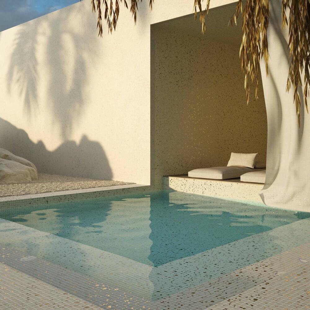 Мозаика Clay 25 серия Terrazzo