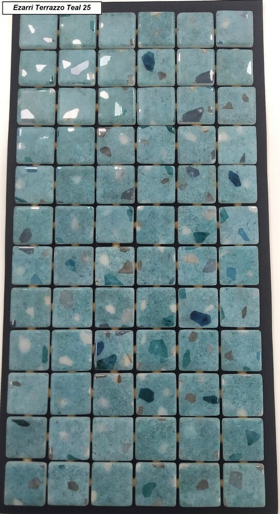 Мозаика Teal 25 серия Terrazzo