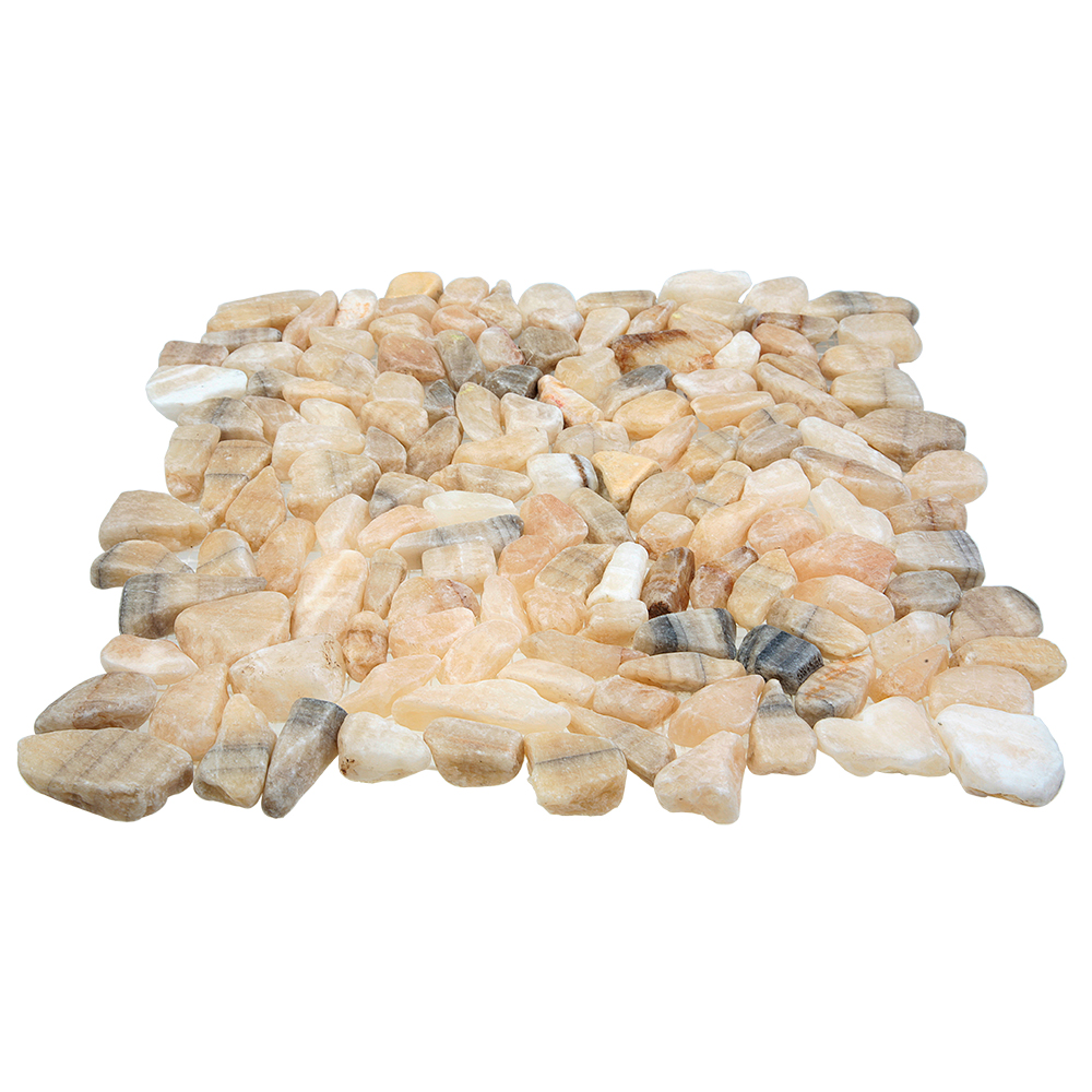 Мозаика 052364R MS7012 S ОНИКС розовый треугольный серия Nature