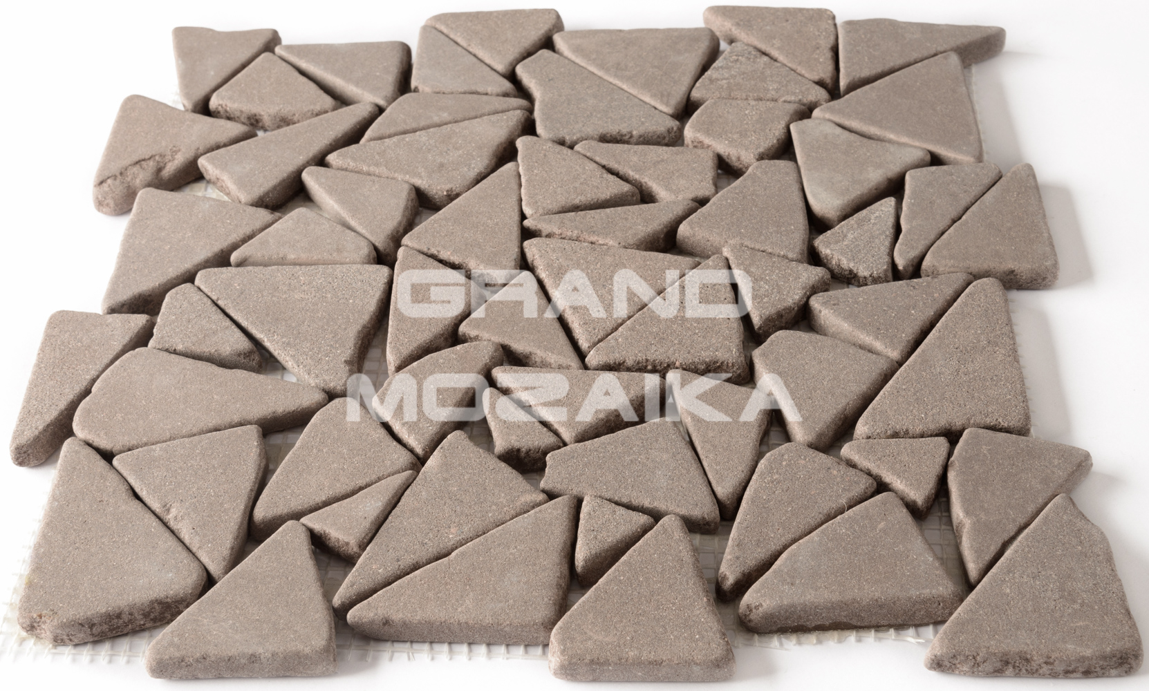 Мозаика 052377 MS-TRI МРАМОР красный треугольный серия Nature