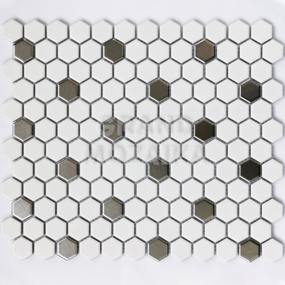 Мозаика Babylon Silver серия Ceramic Bona