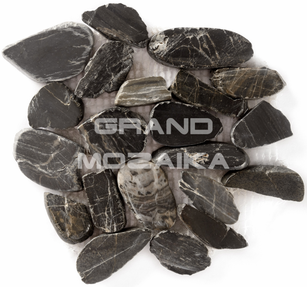 Мозаика Flat Black jack серия Sea Pebble