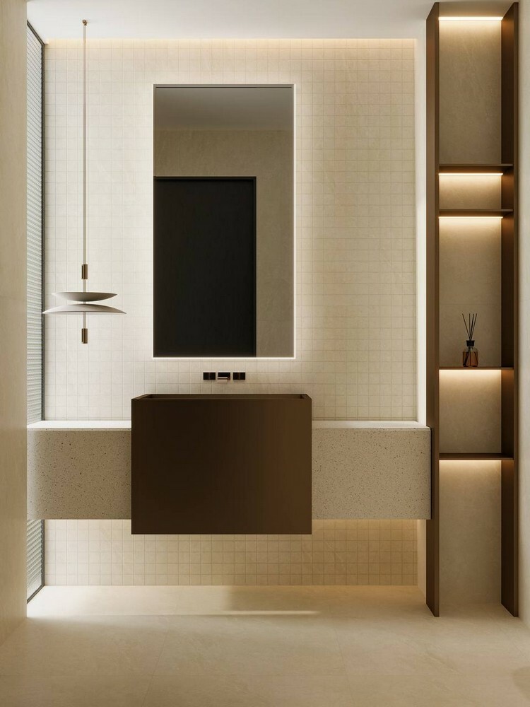 Мозаика Ground Cream серия Porcelain Tile