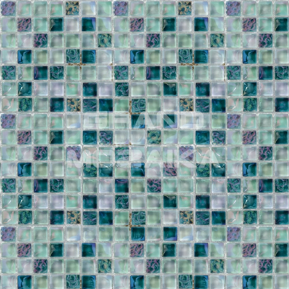 Мозаика Sea Drops серия Glass
