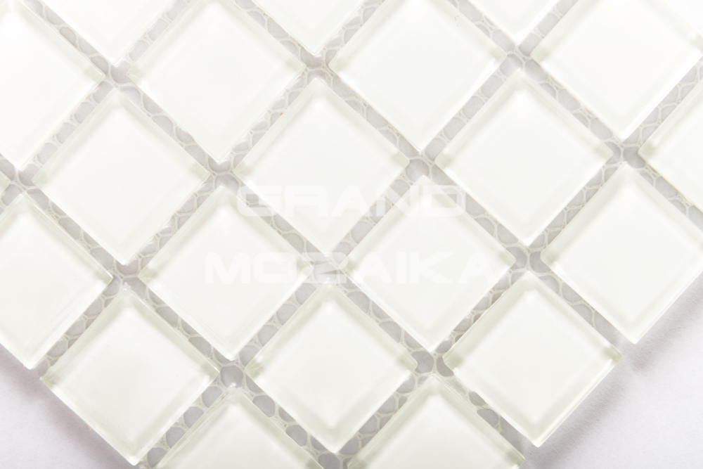 Мозаика White glass серия Crystal Bona