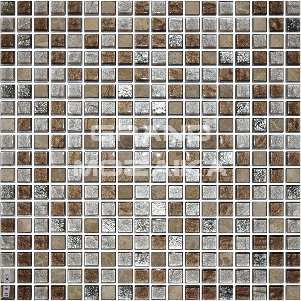 Мозаика Colonial Brown 8мм серия Orro Glasstone