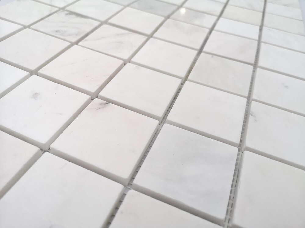 Мозаика Dolomiti bianco POL 48x48x7 серия Pietrine