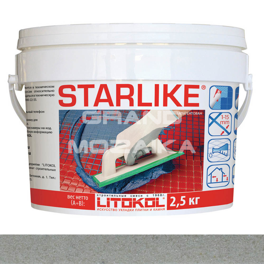 Затирка LITOCHROM S C.310 2.5 серия Starlike