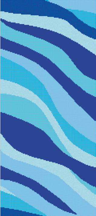 Панно Onde 20 Celeste C серия Decorations