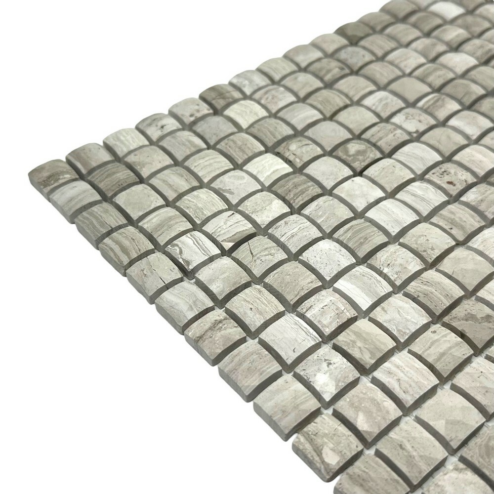 Мозаика DIAMOND SILVER WOOD 15x15 серия Diamond-M