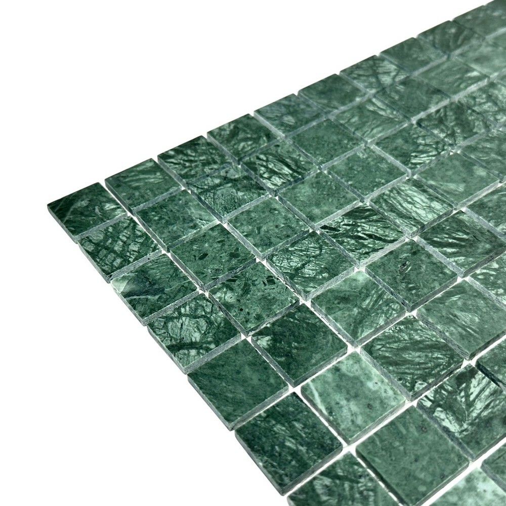 Мозаика INDIA GREEN POL 23x23 серия Marble Stone