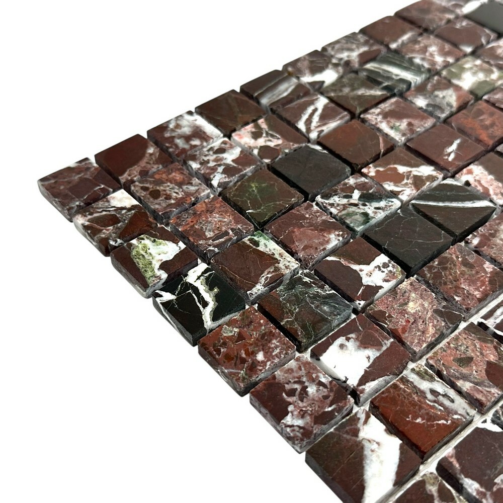 Мозаика ROSSO LEVANTO POL 23x23 серия Marble Stone