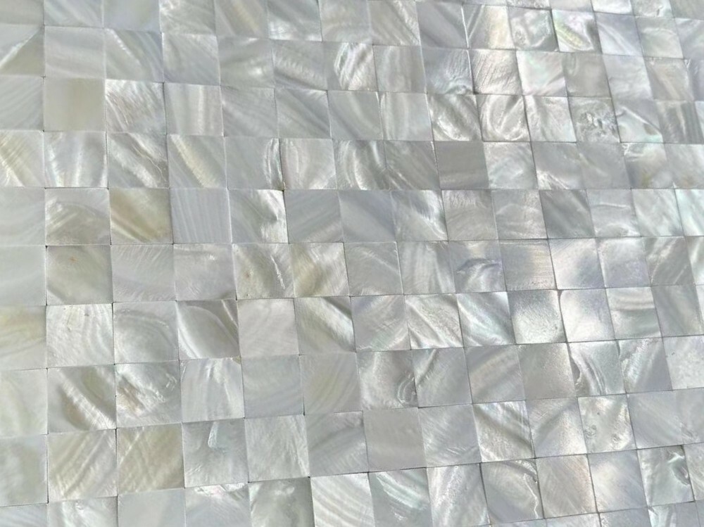 Мозаика SEAMLESS WHITE SHELL серия Shell-M