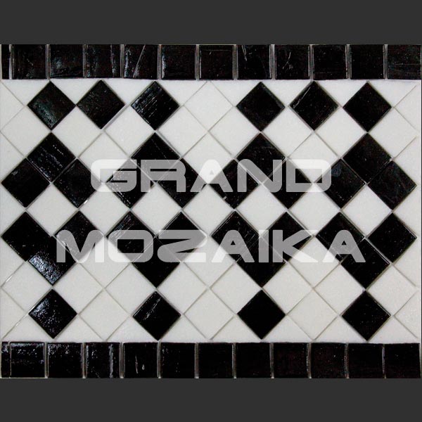 Бордюр мозаичный BC320* серия Бордюры художественные